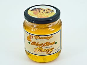 16oz Gift Jar Premium Clover Honey