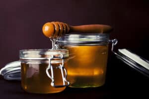 Whipped Honey in Jar