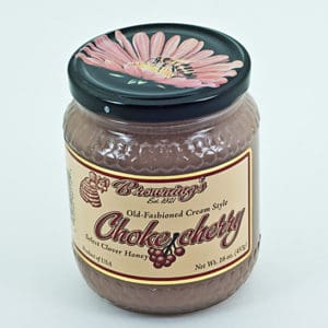 16oz Gift Jar Old-fashioned Creamed Style Chokecherry Honey